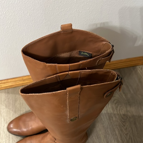 Sam Edelman Penny Leather Boot, size 8, Whiskey brown. - Picture 6 of 8
